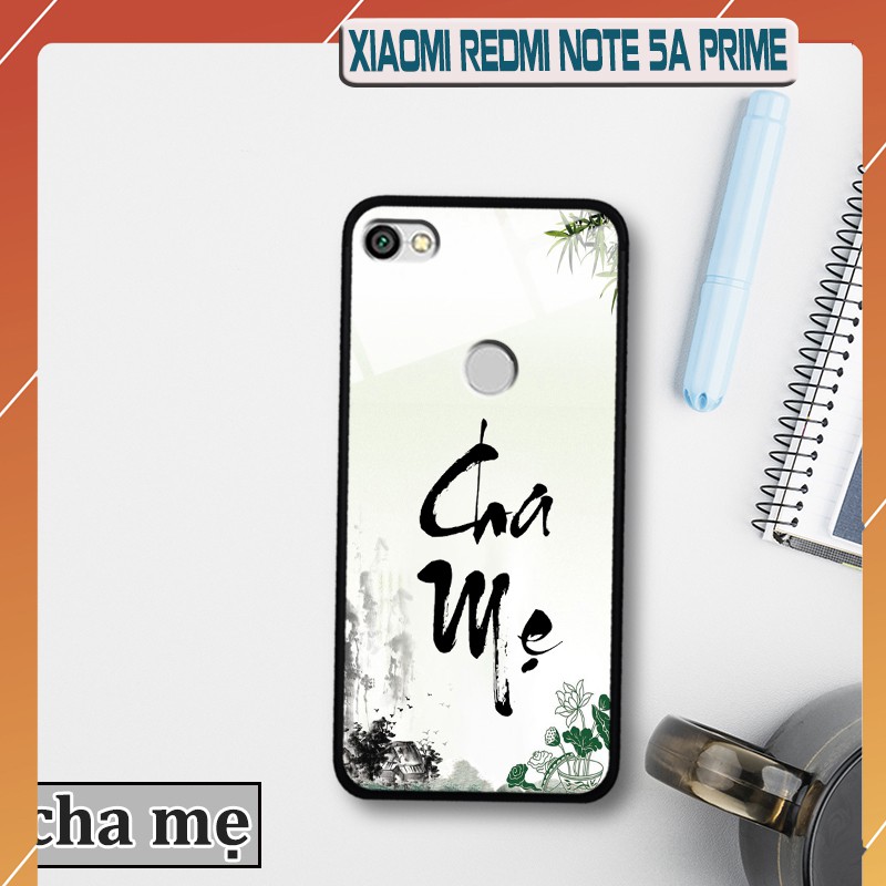 Ốp lưng Xiaomi Redmi Note 5A Prime-in chữ thư pháp