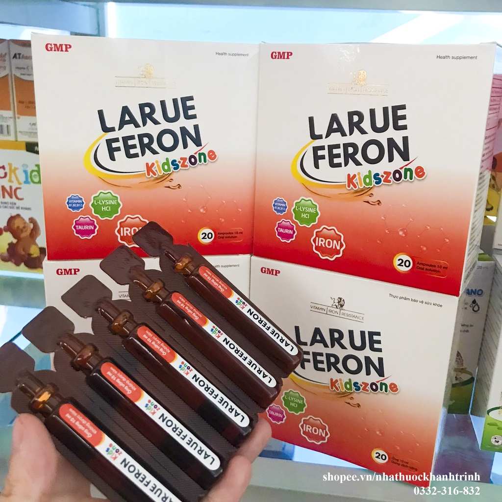 Siro LARUE FERON - bổ sung Lysin, Vitamin cho trẻ ăn ngon ngủ tốt
