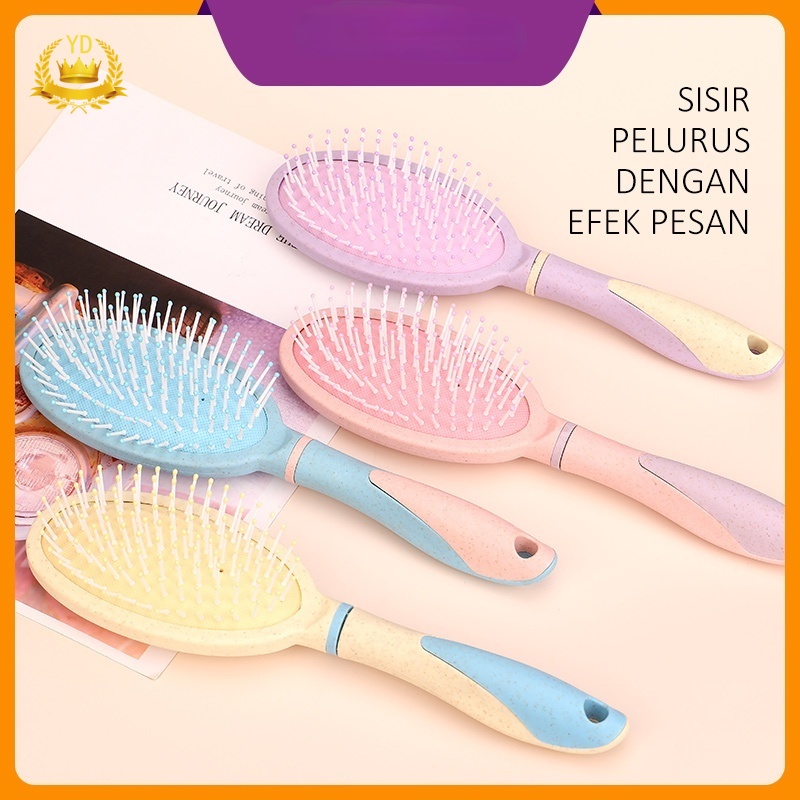 Lược chải tóc mát xa da đầu chống tĩnh điện phong cách Nhật Hàn