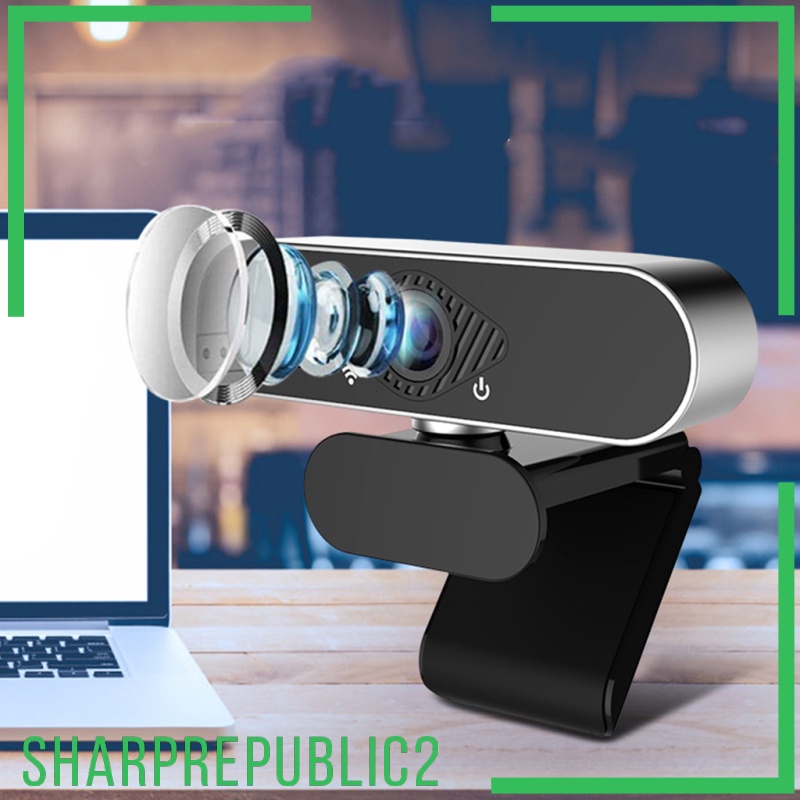 Camera Kỹ Thuật Số Sharprepublic2 1080p Tích Hợp Mic Cho Máy Tính | BigBuy360 - bigbuy360.vn