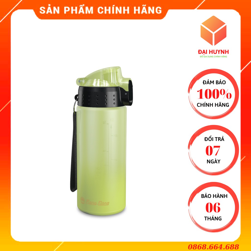 Bình Đựng Nước Cầm Tay Thể Thao 500ml Nhựa An Toàn Sức Khoẻ