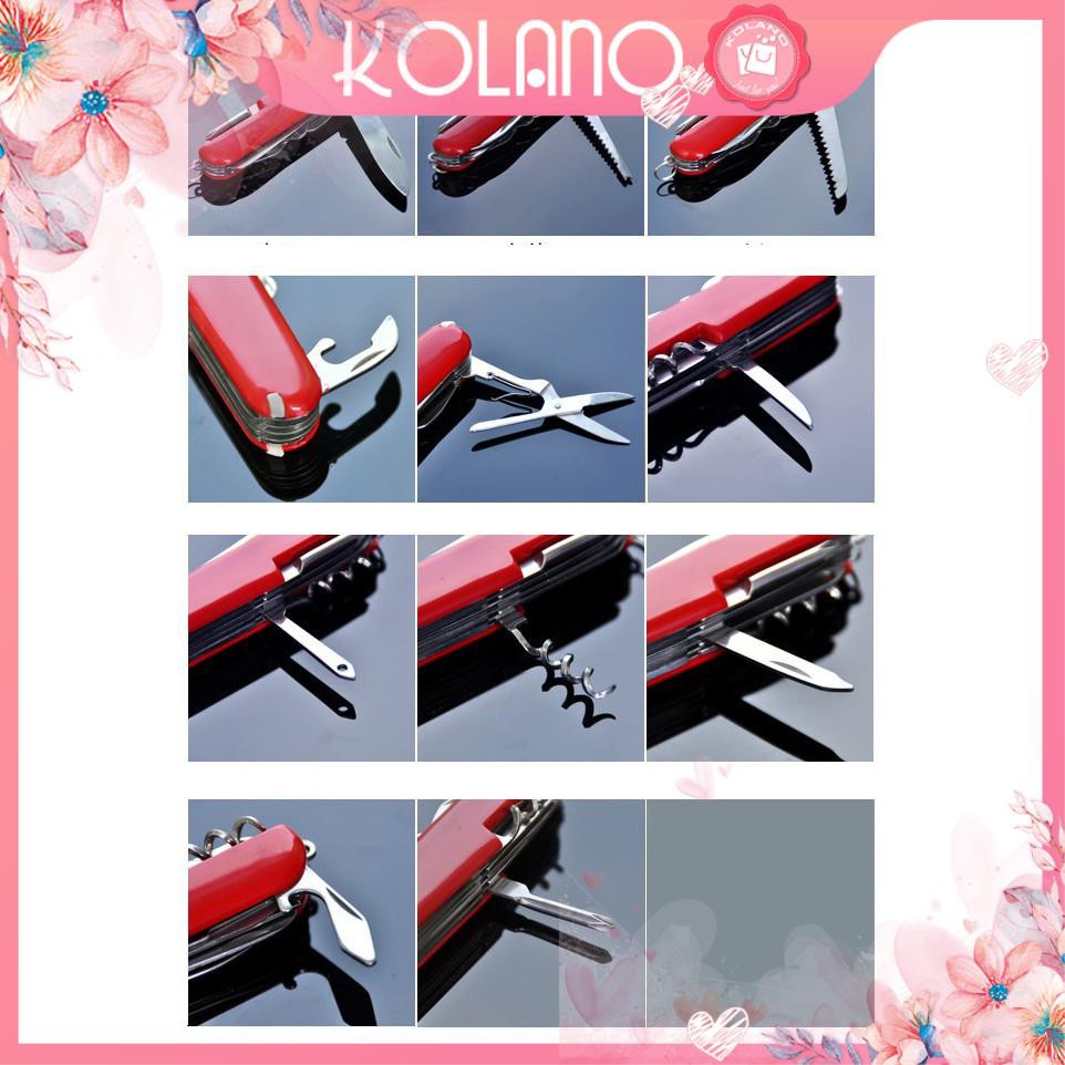 Dao đa năng KOLANO dụng cụ đa năng gia đình 11 món dao, kéo, vít, dũa,... sửa chữa tiện dụng HG-001297