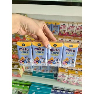 sữa bột pha sẵn meta care vàng 110ml