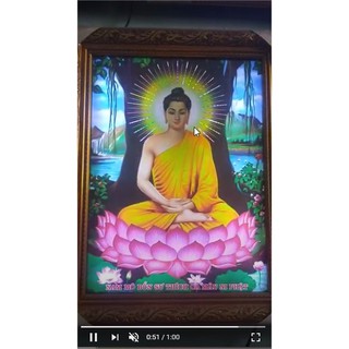 Tranh Điện Phật Thích Ca PL4