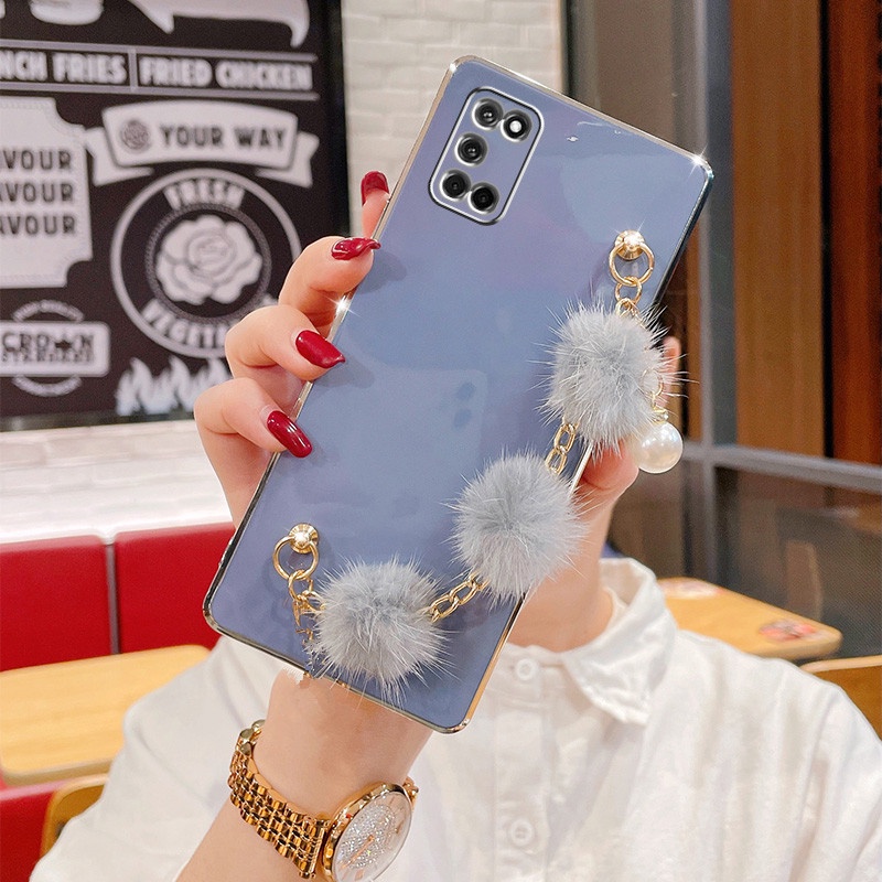 Ốp Điện Thoại Silicon Mềm Có Vòng Đeo Tay Cho iphone 13 pro max 12pro 6 7 8plus x xsmax xr 13pro 13mini