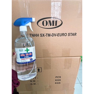 Cồn Rửa Tay Sát Khẩu 70 độ 1000ML