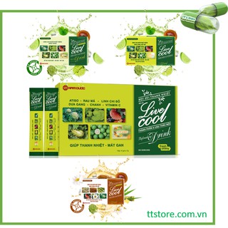 Bột sủi thanh nhiệt Livecool Nam Dược (Hộp 10 gói) [livercool, live cool, liver cool]