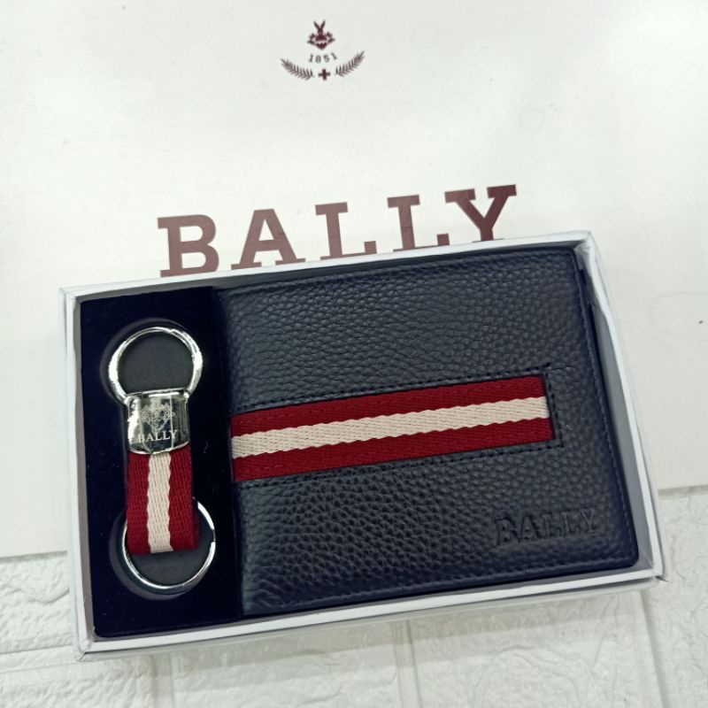 BALLY Ví Da Gấp Gọn Thời Trang Dành Cho Nam