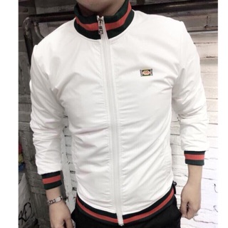 ÁO KHOÁC DÙ NAM WHITE GUCCI CỰC HOT AK32