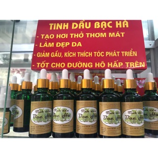 Tinh dầu bạc hà: 10ml