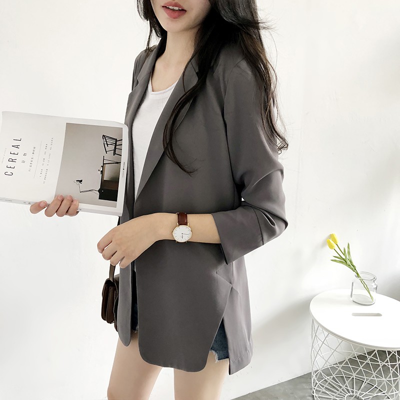 Áo khoác Blazers mỏng nhẹ nhàng Hàn Quốc (ORDER)- Có ảnh thật | BigBuy360 - bigbuy360.vn