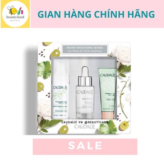 Sét dưỡng trắng sáng da Caudalie Vinoperfect - Caudalie Brightening Heroes