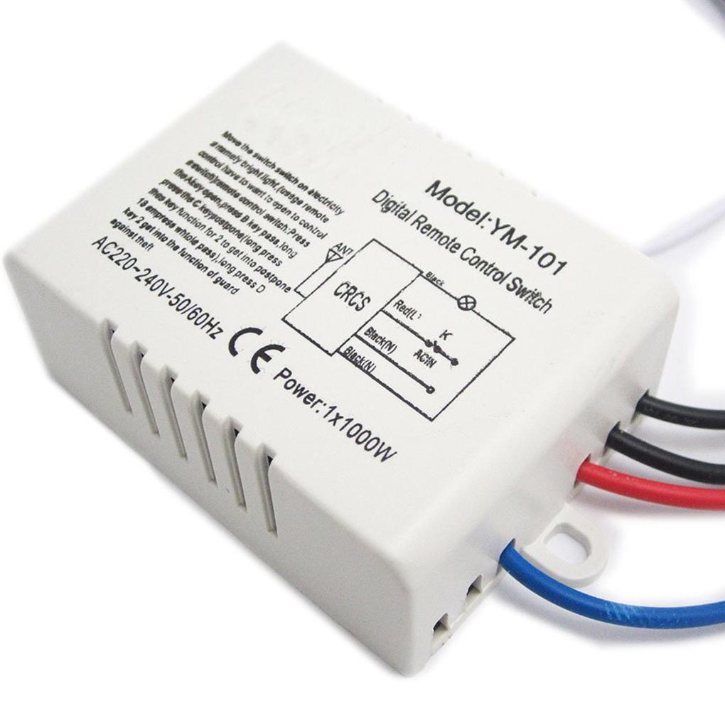 Công Tắc Đèn Điều Khiển Từ Xa Không Dây Đa Năng 220V