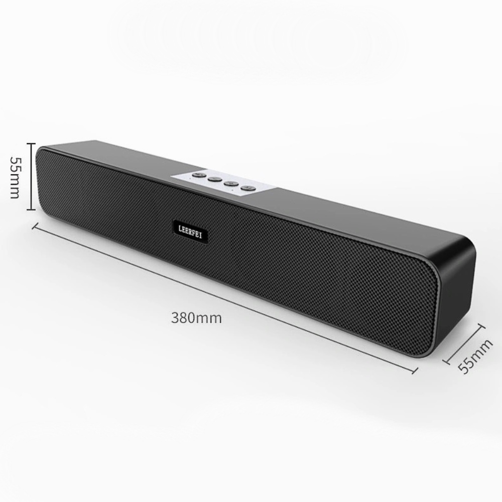 Loa Bluetooh Soundbar âm thanh vòm, pin trâu, nhiều cách kết nối, âm to và chắc E-91D