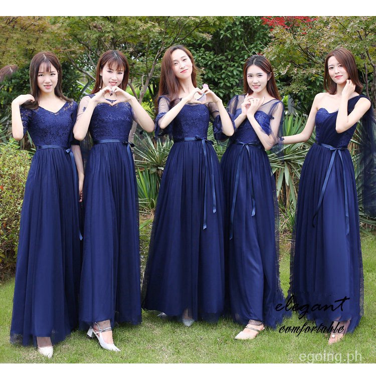 Đầm Dạ Hội Màu Xanh Trang Nhã【135cm】