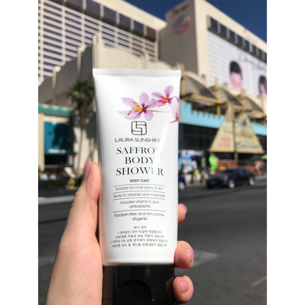 SỮA TẮM NHỤY HOA NGHỆ TÂY - LAURA SUNSHINE SAFFRON BODY SHOWER | BigBuy360 - bigbuy360.vn
