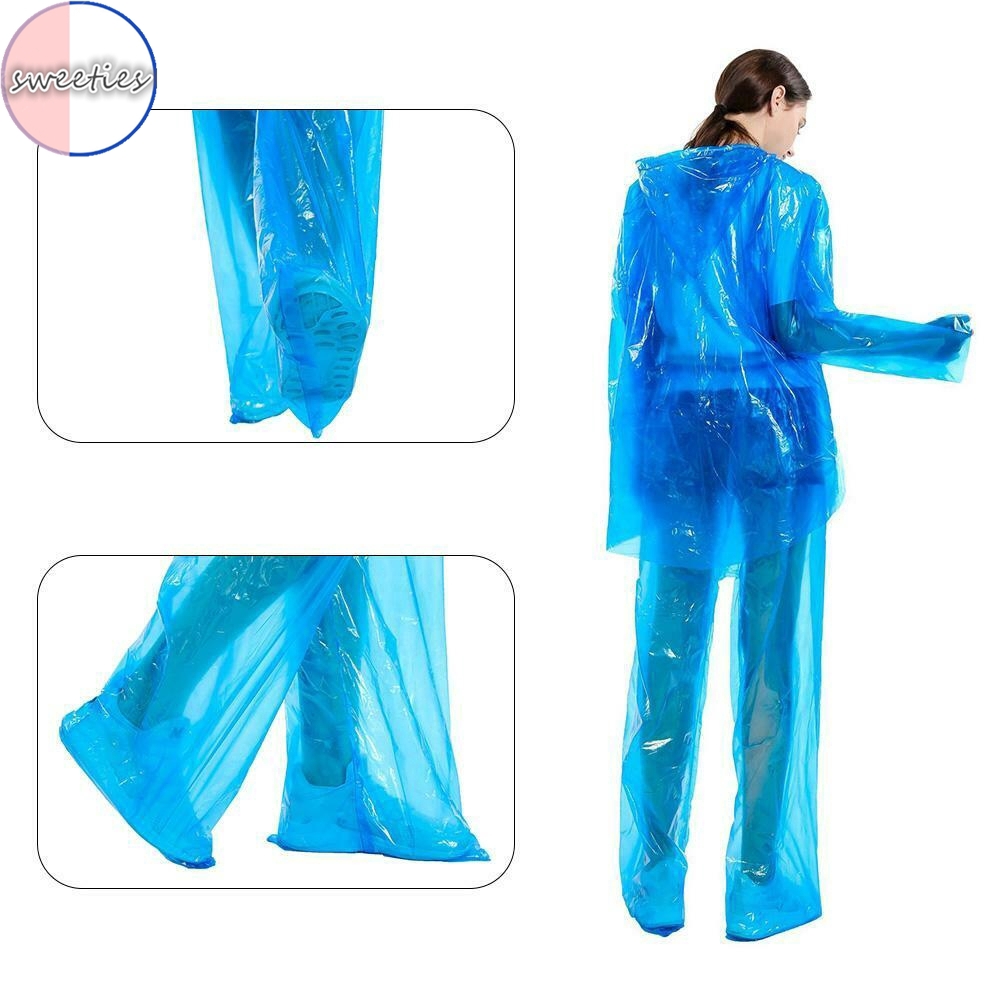 1 Bộ Quần Áo Đi Mưa Chống Nước Dùng 1 Lần