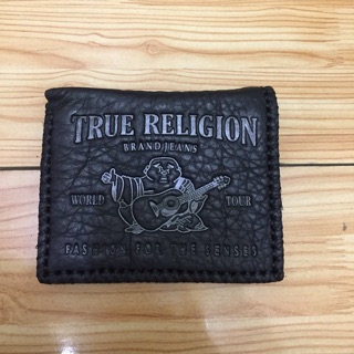 VÍ DA NAM CHẤT DA 100% . DÂY KHOÁ KÉO ĐỒNG . LOGO ÔNG ĐỊA MAY MẮN