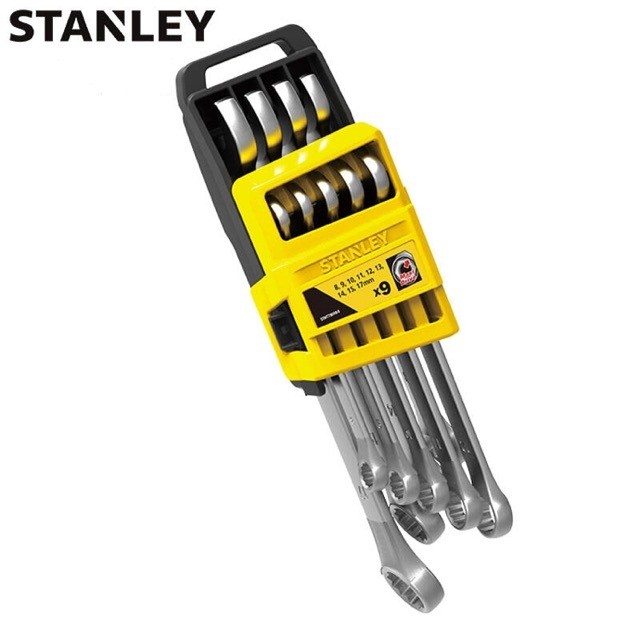 Bộ cờ lê đầu tròng, đầu mở Stanley 78-092 14 chiếc 8,9,10,11,12,13,14,15,16,17,19,21,22,24mm