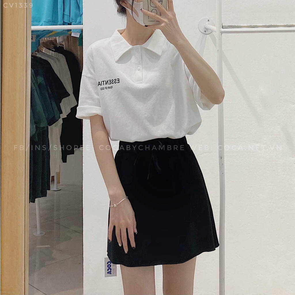 [CV1339] Chân váy ngắn nỉ da cá mỏng ôm body có dây rút (Có sẵn/Ảnh thật)