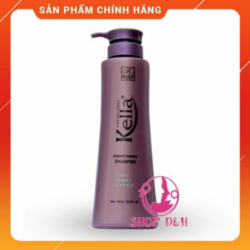 DẦU GỘI DÀNH CHO TÓC HƯ HẠI KELLA - 780ml