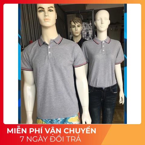 Áo thun nam nữ Polo cổ bẻ ngắn tay nhiều màu cao cấp vải cotton sợi thấm hút mồ hôi thoải mái khi mặc T19