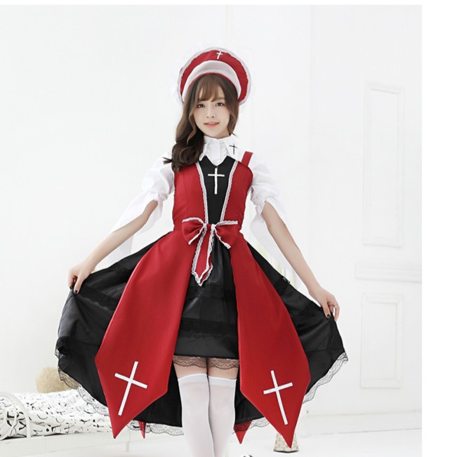 Trang phục cosplay hóa trang halloween gothic
