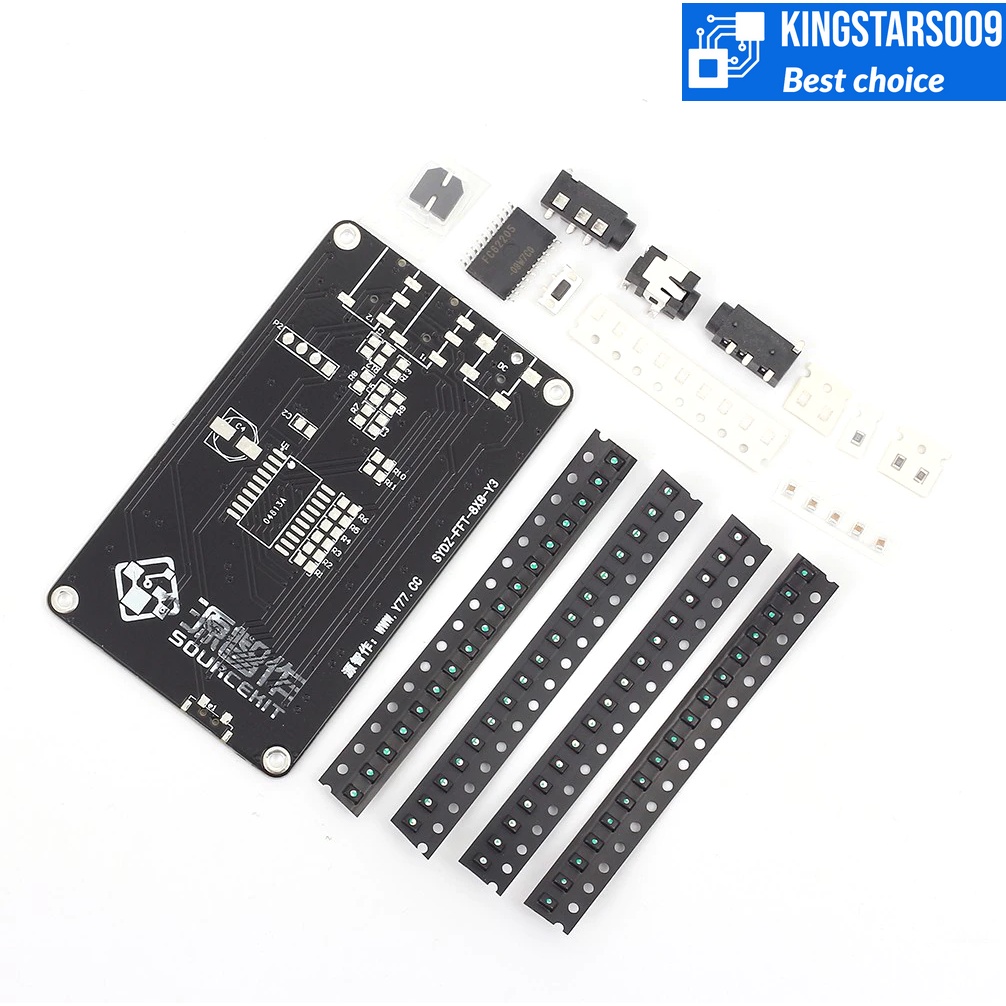 Mạch nháy theo nhạc 8 band 64 led  - Audio spectrum analyzer