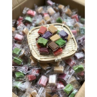 kẹo dừa sáp  mix vị 500gam