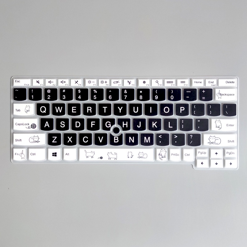 Tấm Silicon Bảo Vệ Bàn Phím Cho Lenovo ThinkPad X280 S1 YOGA X270 X240 X260 X250 THINKPADX230S / 240 / 240S / 250 / 260 / 270 / 280 / 380 / 390 / 395 / 390 / 10 / 10 / 10 / / 1 Pro S1 Pro / / 1 Pro2018