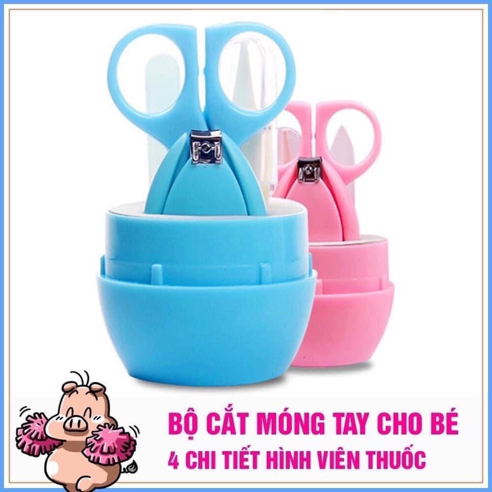 Bộ dụng cụ cắt móng tay cho bé sơ sinh 4 chi tiết