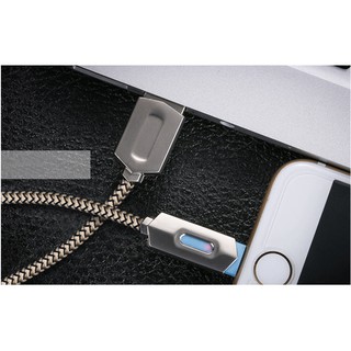 Cáp sạc nhanh Micro USB và USB Type C cho điện thoại