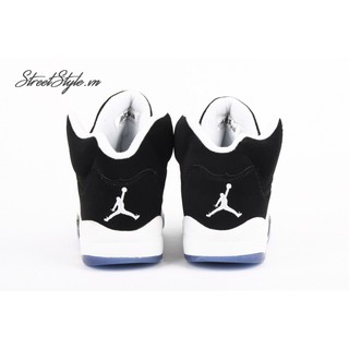 Giày Jordan 5 - Đen trắng OREO - JD5-OREO