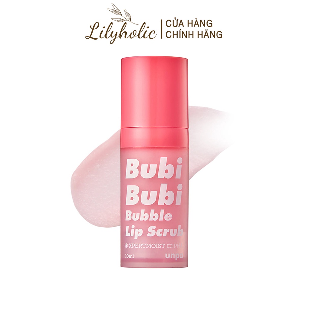 Tẩy Tế Bào Chết Môi Bubi Bubi Bubble Lip Scrub Hàn Quốc Dạng Sủi Bọt