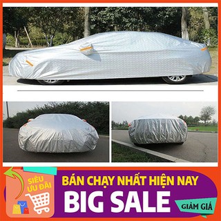 [HÀNG CAO CẤP] Bạt phủ ô tô 3 lớp tráng nhôm chống nắng, cách nhiệt ,chống xước cho ô tô
