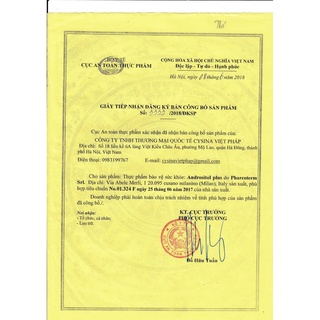 Andrositol Plus [CHÍNH HÃNG] dành cho nam giới