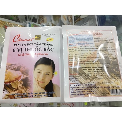 Tắm chenmai cao cấp 150g - BX0927