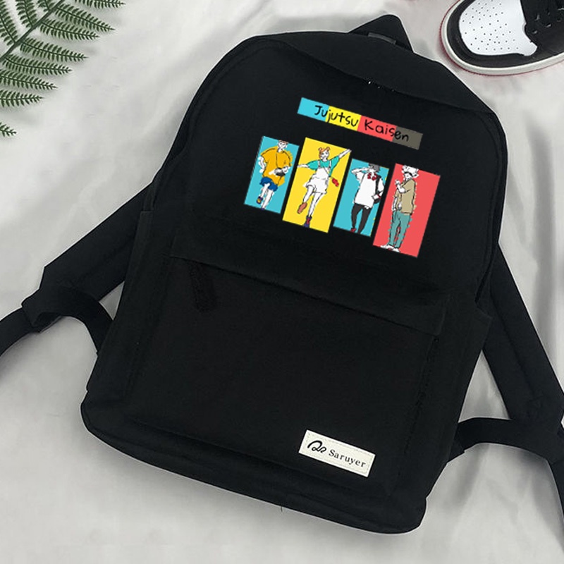 Jujutsu Kaisen mochilas Ba Lô Đi Học Đựng laptop Thời Trang Hình anime tassen dames bolso Majer Cho Nam Và Nữ
