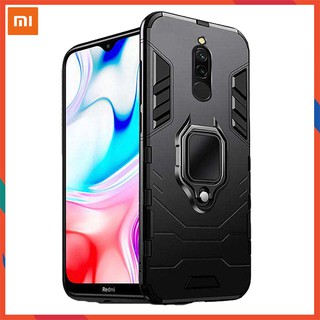 Ốp lưng cứng có chân chống cho điện thoại Xiaomi Redmi 8 8A