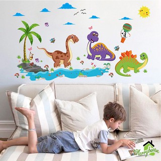 DECAL DÁN TƯỜNG CÔNG VIÊN KHỦNG LONG