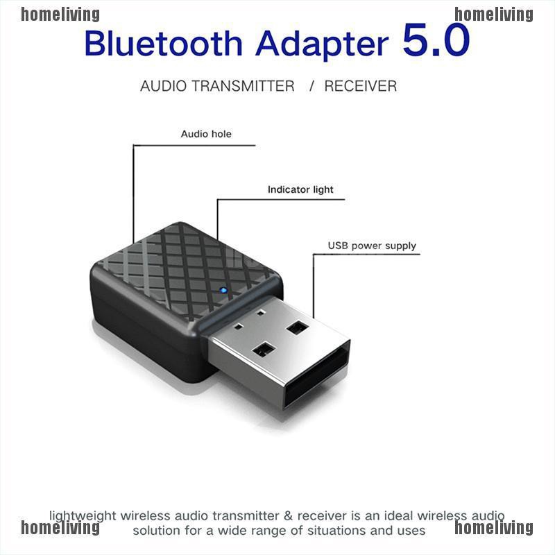 USB Bluetooth 5.0 truyền phát âm thanh cho TV/PC bàn tính