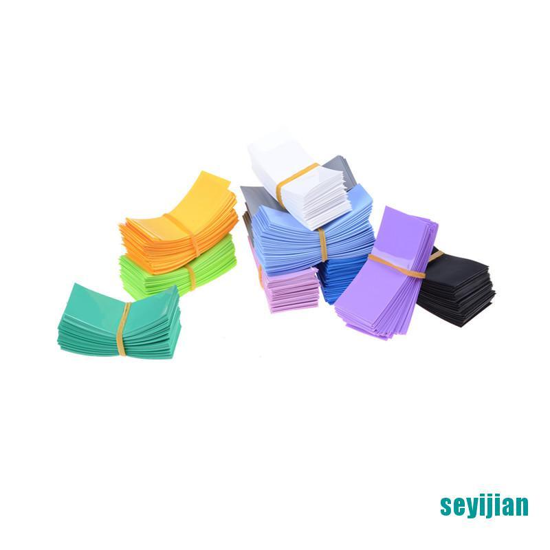 Set 100 Tấm Bọc PVC Co Nhiệt 18650 Chuyên Dụng