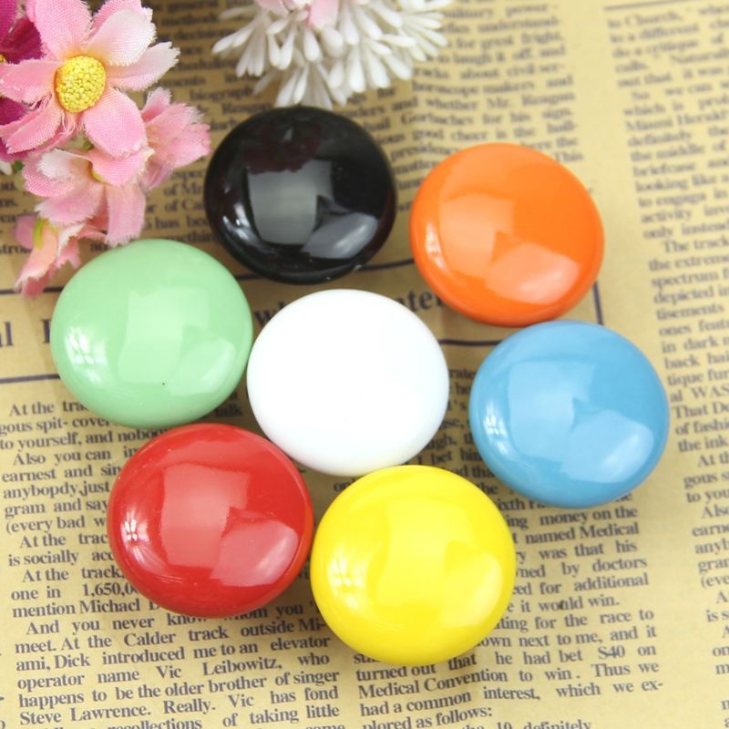 Tay Nắm Ngăn Kéo Tủ Bằng Sứ Hình Tròn Màu Sắc Ngọt Ngào