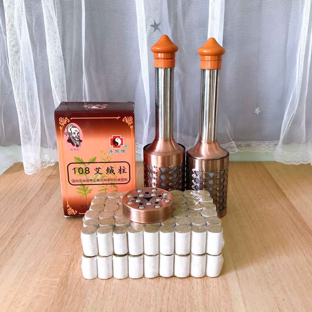 Cây Lăn Ngải Đồng Đôi + 108 Điếu Ngải Thảo Dược