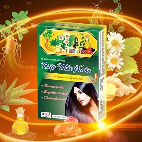 Dầu gội Diệp Thảo Xuân Màu nâu đỏ | BigBuy360 - bigbuy360.vn