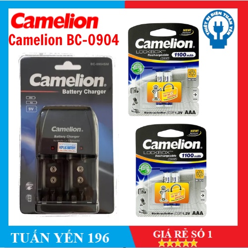 Máy Sạc pin Camelion BC-0904 sạc được pin AA/AAA/9V