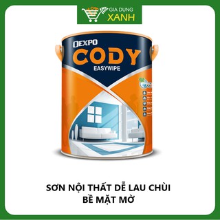 Sơn Nước Nội Thất dễ lau chùi Oexpo EasyWipe 1L ( Pha màu theo bộ sưu tập 900 màu)