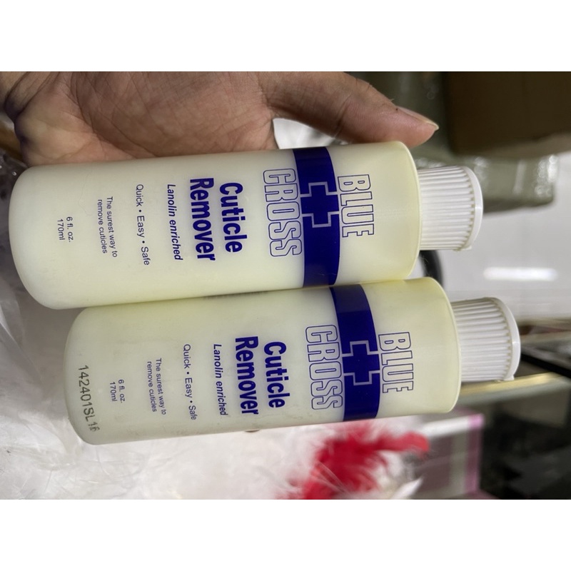 Kem mềm da nail, Kem mềm da mỹ  BLUE CROSS 170ml chuyên dụng cắt da chết không cần ngâm nước hàng nhập khẩu tại mỹ