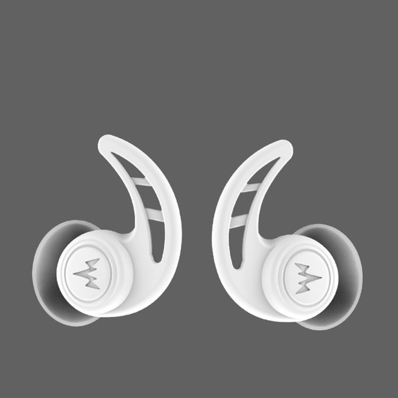 1 cặp nút bịt tai silicon mềm 3 lớp giảm ồn khi ngủ