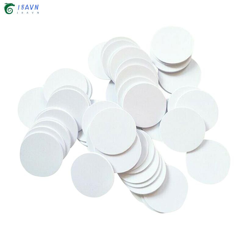 100Pcs/Lot for NTAG215 NFC PVC Coins Chip Phones Available Labels Tag 215